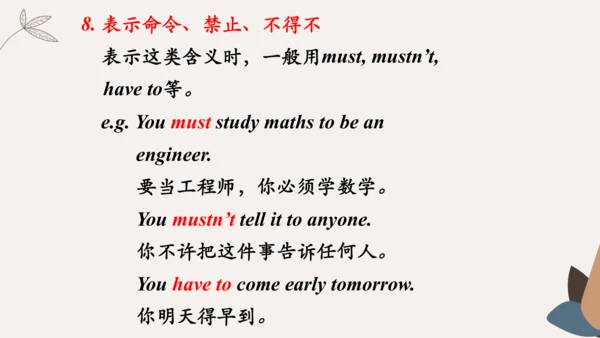 Module4 Rules and suggestion Unit 3 Language in us