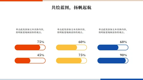 橙色简约实景学生会述职报告PPT模板