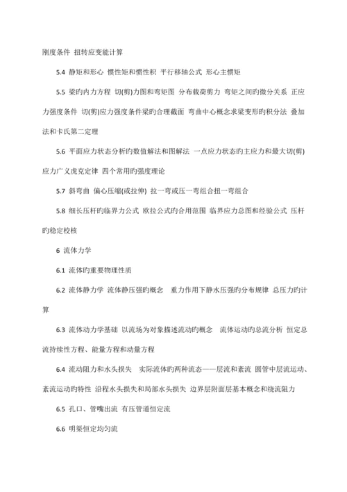 2023年注册公用设备工程师基础考试内容和考试科目.docx