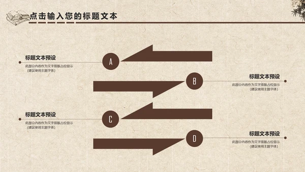 中国风水墨古典读书分享书香中国PPT模板