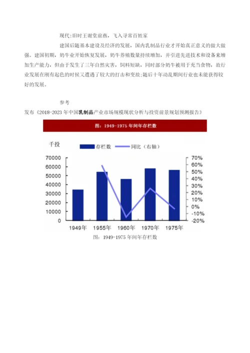 我国乳制品行业发展历程分析.docx