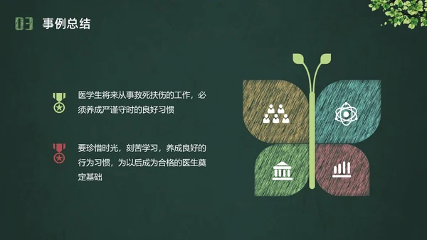 彩色黑板水彩做个守时的孩子珍惜时间守时主题班会PPT
