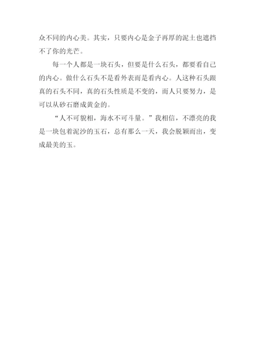 丑石读后感600字.docx