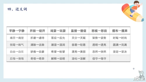 部编版语文三年级下册第六单元知识梳理  课件