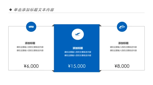 蓝色大气中国建设银行建行总结汇报PPT