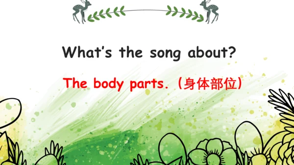 Module 10 Unit 1 This is his head  课件(共32张PPT)