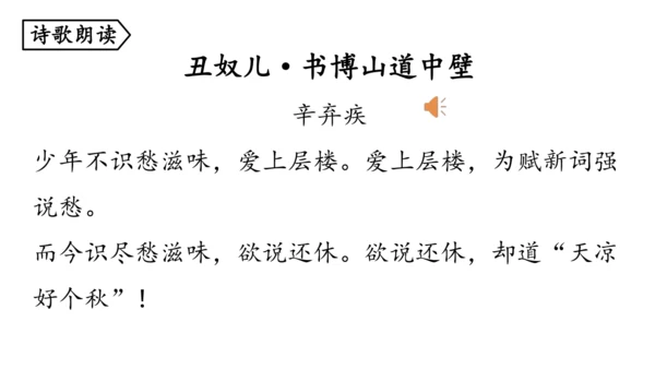 部编版九年级语文上册  第六单元 课外古诗词诵读（二）课件(共67张PPT)