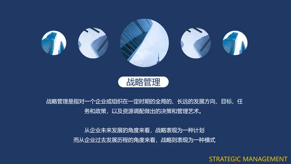 企业MBA战略管理特色课程沙龙PPT模板