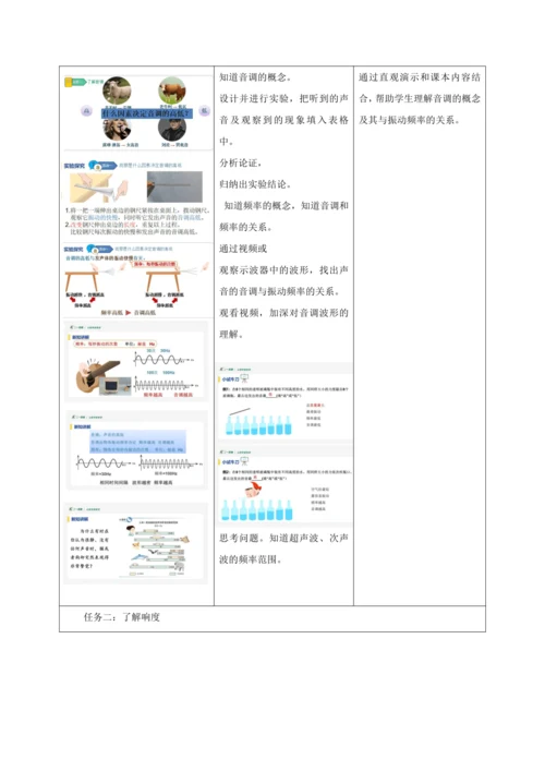 【大单元教学】2.2教学设计+作业设计：声音的特性 八上第二章《声现象》大单元整体设计（人教版）