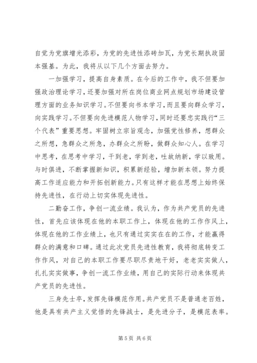 市管处党支部成员、副主任党性分析材料.docx