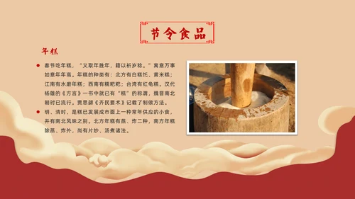 春节习俗传统习俗ppt模板