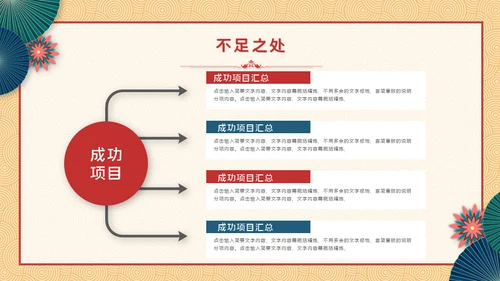 新梦想新征程中式年终总结新年计划通用PPT