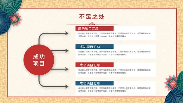 新梦想新征程中式年终总结新年计划通用PPT
