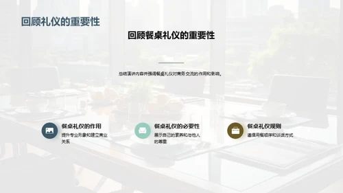 商务餐桌礼仪精讲