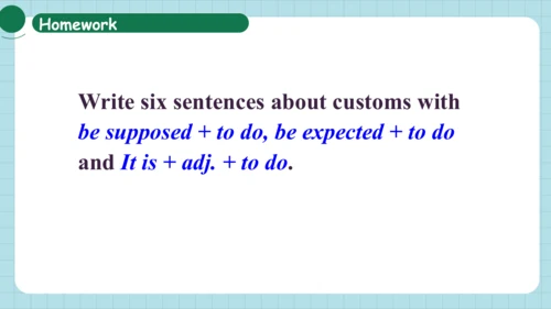 Unit 10 You're supposed to shake hands. Section A 