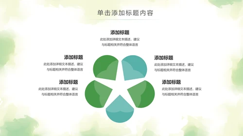 水彩2019青年文明号工作总结计划汇报动态PPT模板