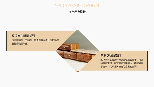 白黄简约风新品家居发布会
