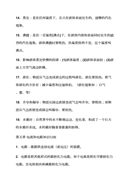 2023年初中物理知识点总结百度网盘.docx