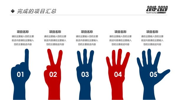 欧美2020市场部新年计划年终总结述职报告PPT