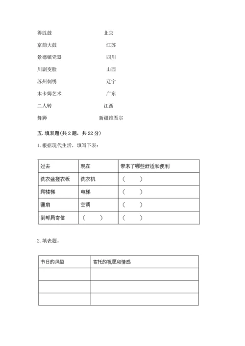 部编版四年级下册道德与法治 期末测试卷全面.docx