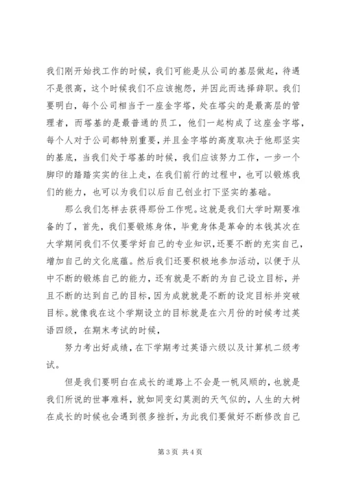 我的职业规划演讲稿 (2).docx