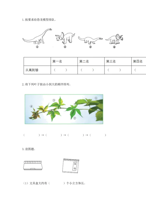 教科版科学一年级上册期末测试卷【精华版】.docx