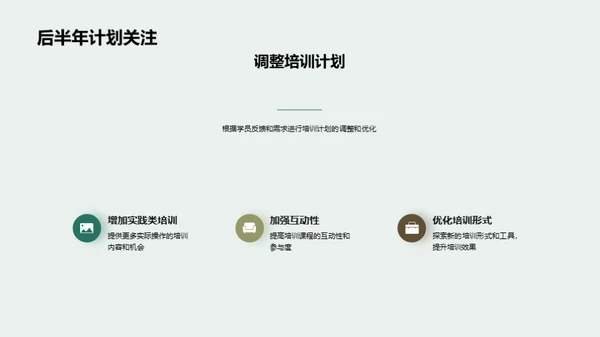 培训工作回顾与展望