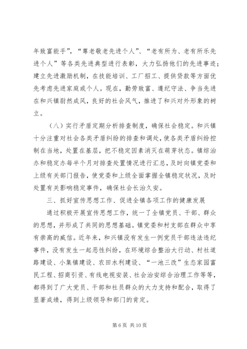 乡镇思想文化工作总结范文.docx