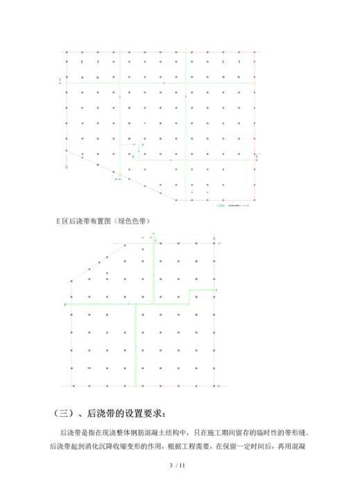 后浇带施工方案-专家论证1.docx