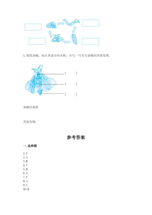 教科版小学科学三年级下册期末测试卷（轻巧夺冠）.docx