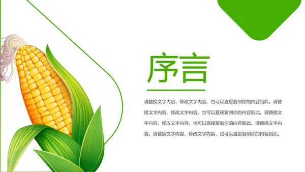 绿色原生态大棚蔬菜果蔬种植基地ppt模板