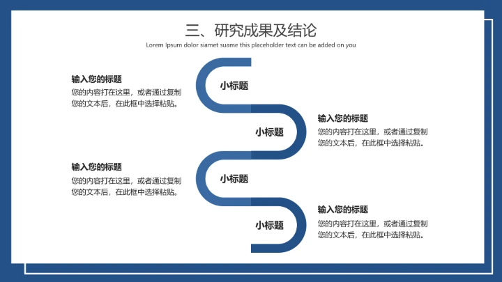 毕业答辩简约开题论文答辩通用模板