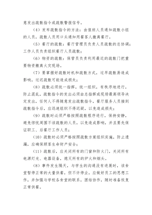 食堂火灾事故应急预案_1.docx