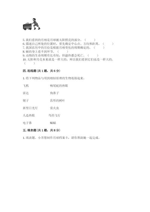 教科版科学三年级下册期末测试卷精品（黄金题型）.docx