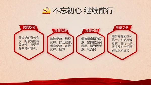 开场视频片头开展红色学习教育PPT封含MP4