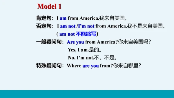 【轻松备课】外研版初中英语七年级上Module 1 Unit 3教学课件