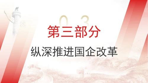 国资国企发展成就综述：勇扛大国“顶梁柱”使命担当专题党课PPT