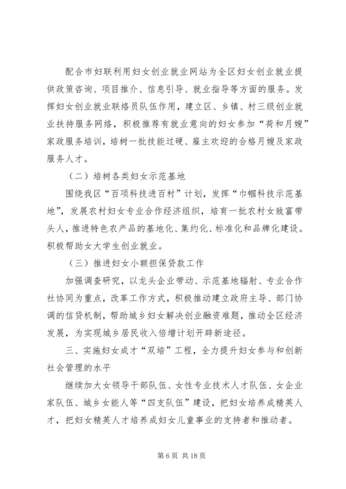 妇女联合会政府信息公开年度工作报告 (2).docx