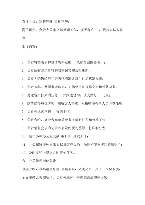 公关营销部各岗位职责.docx