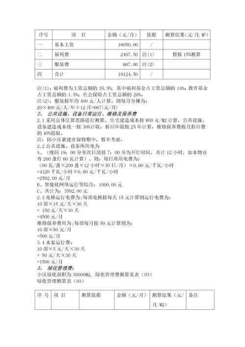 XX居住小区物业管理方案.docx