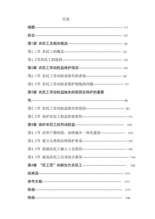 对我国农民工劳动权益保护问题的探析