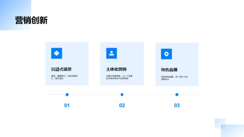 蓝色商务品牌合作策划PPT案例