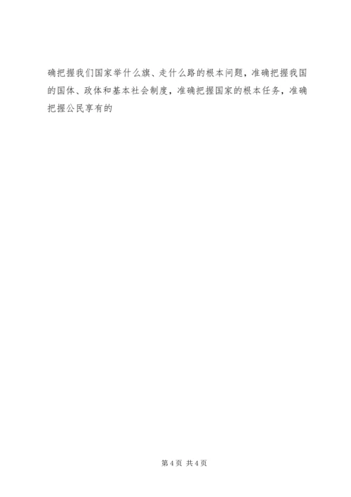 学习宪法心得体会编辑精选.docx