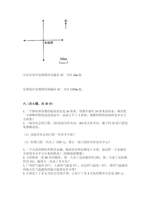 济南市外国语学校小升初数学试卷及答案1套.docx