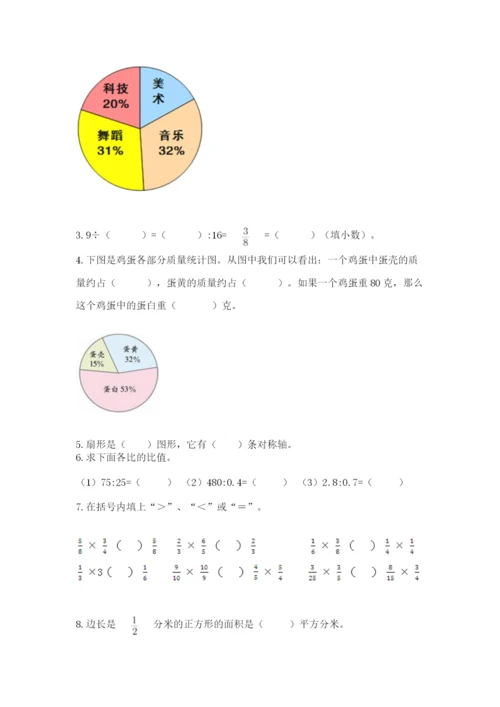 小学数学六年级上册期末考试试卷含答案【突破训练】.docx