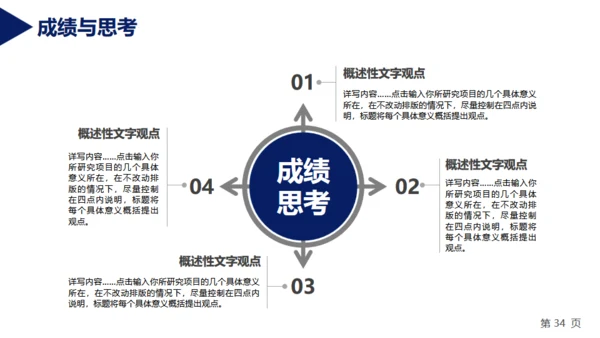 北大博士毕业论文答辩通用PPT模板