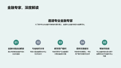 直播引领金融新风潮