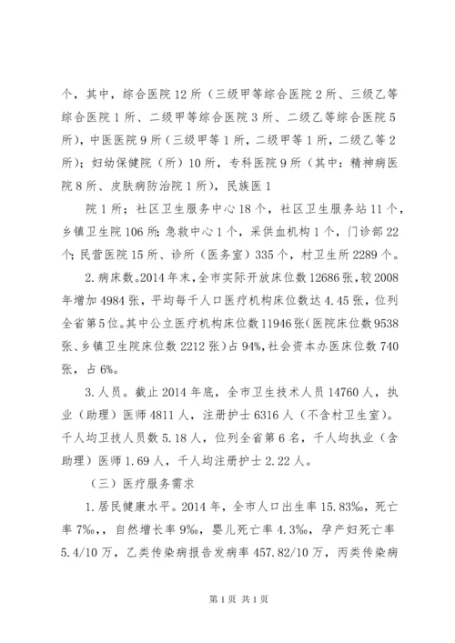 XX市医疗集团组建方案征求意见稿(8月25日改).docx
