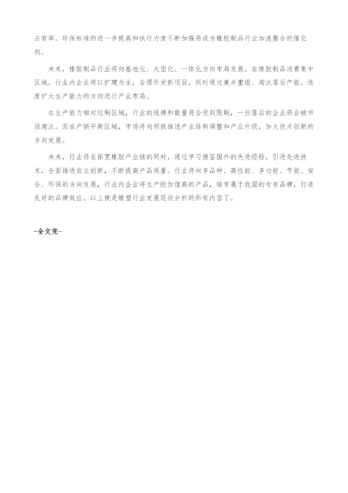 橡塑行业发展现状分析-产业报告.docx