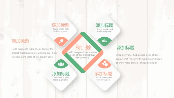 精美小清新美容护肤化妆品宣传动态PPT